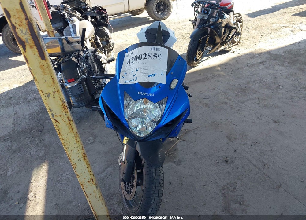2013 SUZUKI GSX-R750 VIN: JS1GR7MA9D2101350