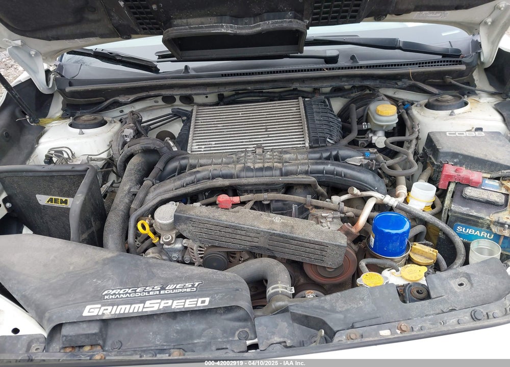 2016 SUBARU WRX VIN: JF1VA1B60G9822142