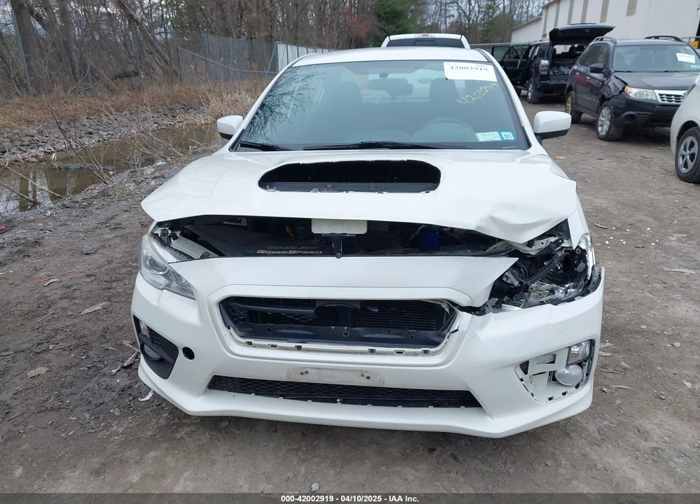 2016 SUBARU WRX VIN: JF1VA1B60G9822142