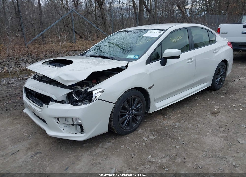 2016 SUBARU WRX VIN: JF1VA1B60G9822142