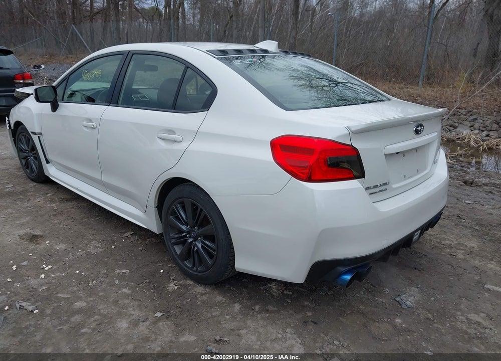 2016 SUBARU WRX VIN: JF1VA1B60G9822142