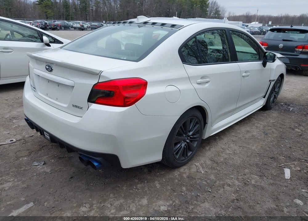 2016 SUBARU WRX VIN: JF1VA1B60G9822142