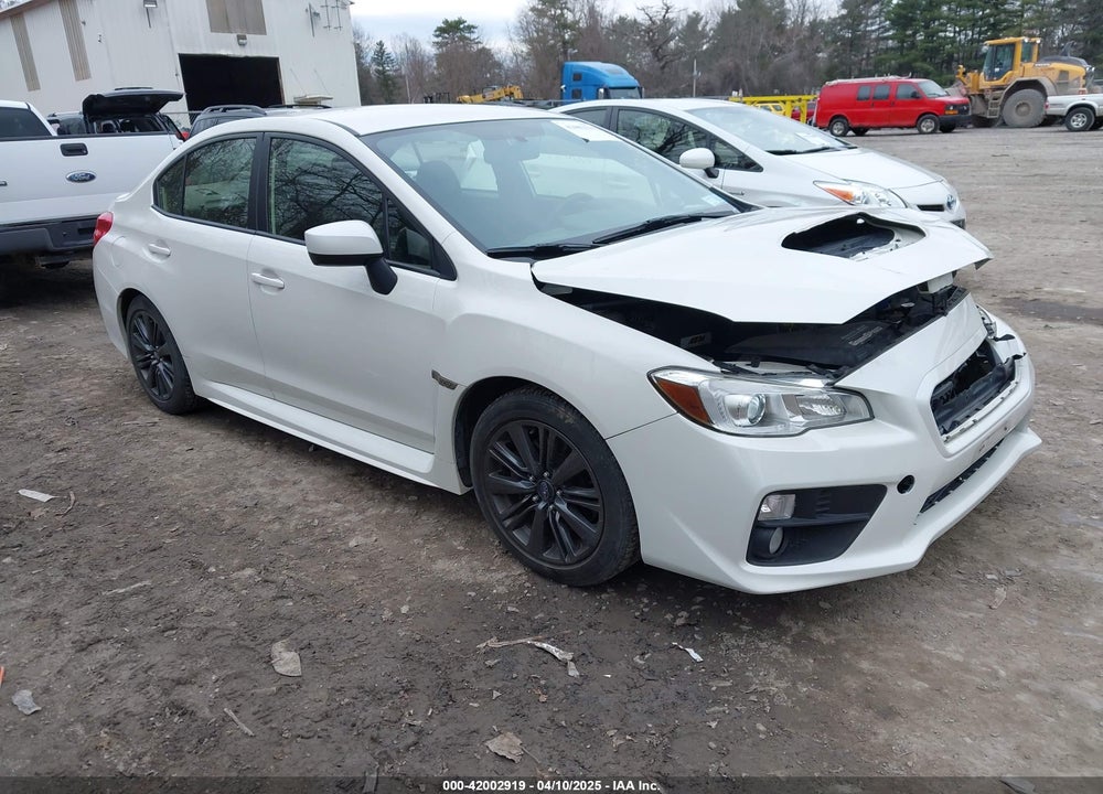 2016 SUBARU WRX VIN: JF1VA1B60G9822142