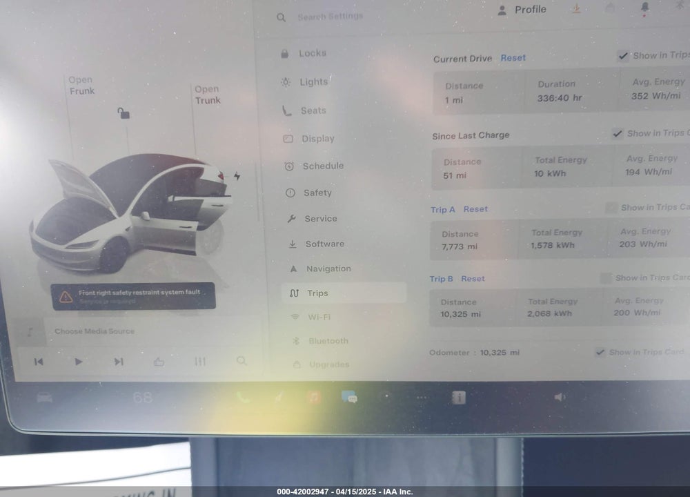 2024 TESLA MODEL 3 VIN: 5YJ3E1EA1RF853625