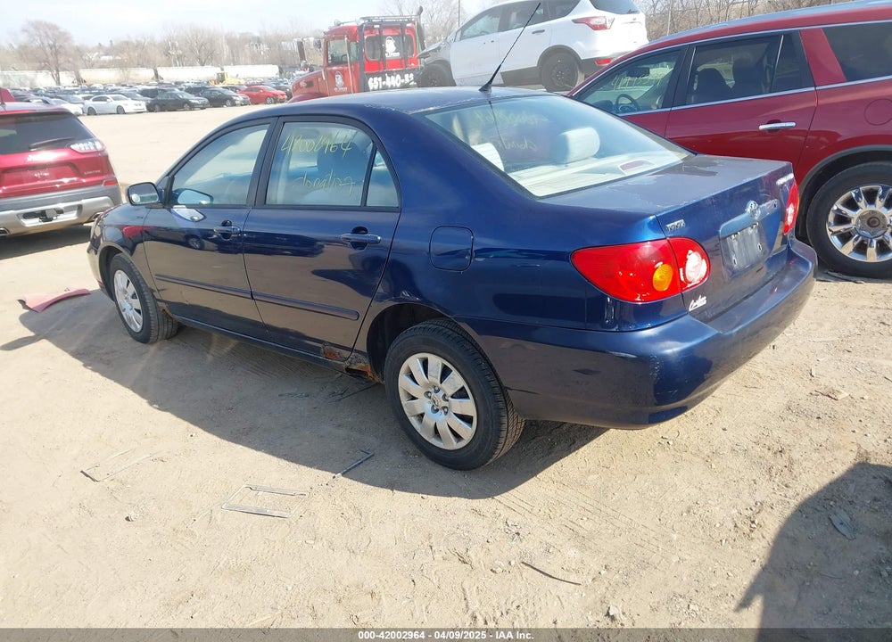 2003 TOYOTA COROLLA LE VIN: JTDBR32E632002370
