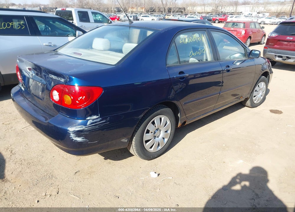 2003 TOYOTA COROLLA LE VIN: JTDBR32E632002370