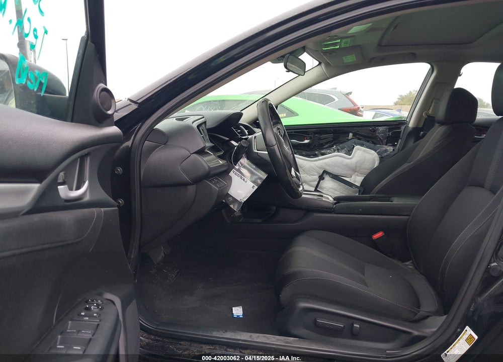 2019 HONDA CIVIC EX VIN: 19XFC1F31KE216118