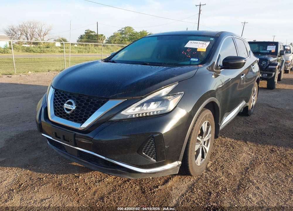 2019 NISSAN MURANO VIN: 5N1AZ2MJ3KN156673