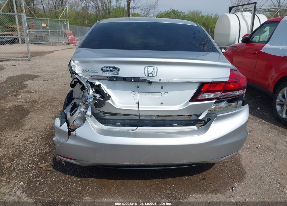2013 HONDA CIVIC VIN: 19XFB2F53DE098893