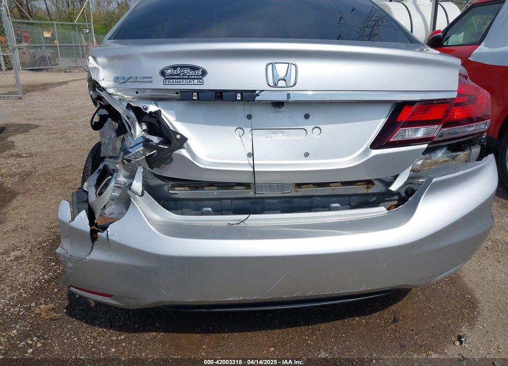 2013 HONDA CIVIC VIN: 19XFB2F53DE098893