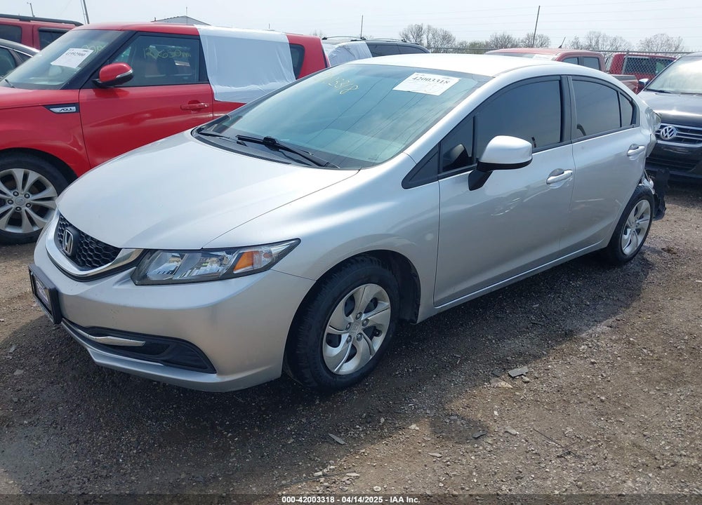 2013 HONDA CIVIC VIN: 19XFB2F53DE098893