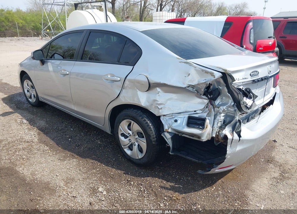 2013 HONDA CIVIC VIN: 19XFB2F53DE098893