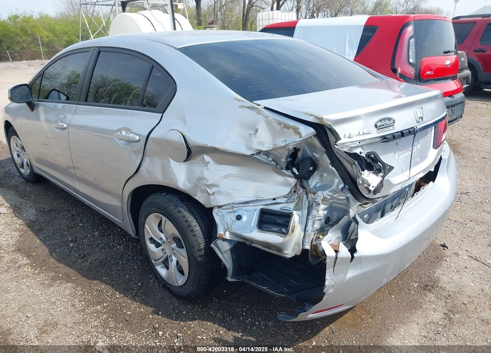 2013 HONDA CIVIC VIN: 19XFB2F53DE098893