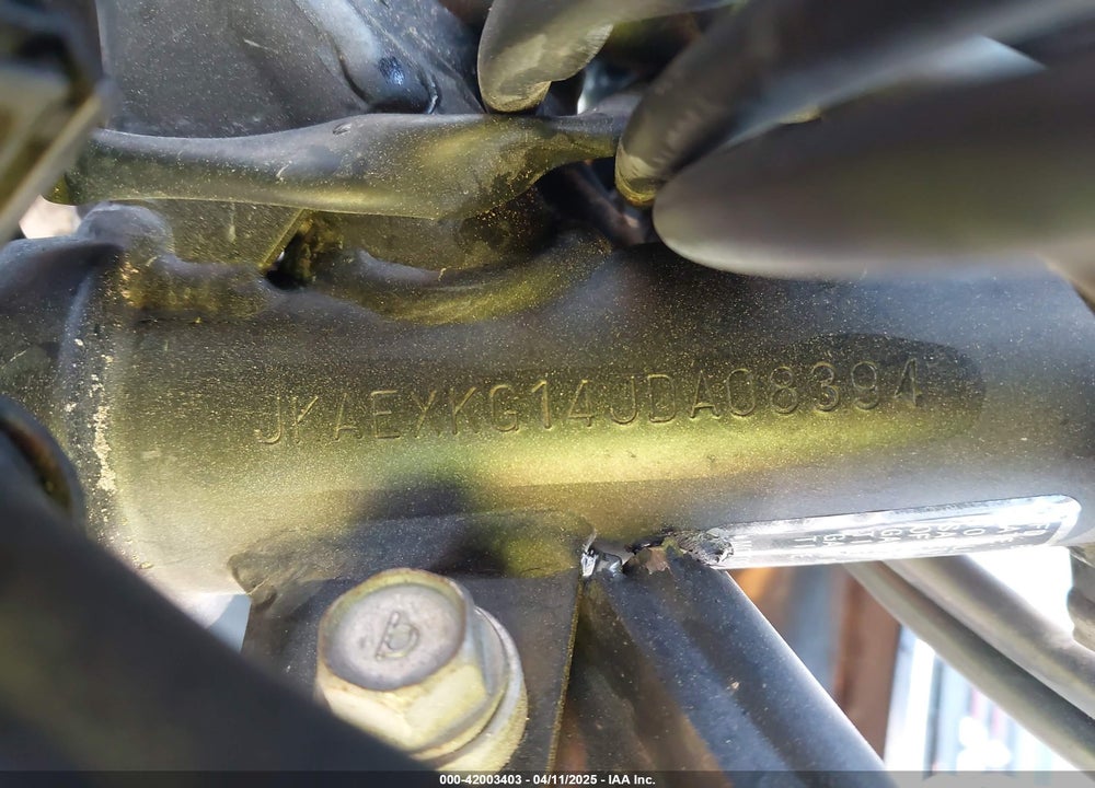 2018 KAWASAKI EX400 VIN: JKAEXKG14JDA08394