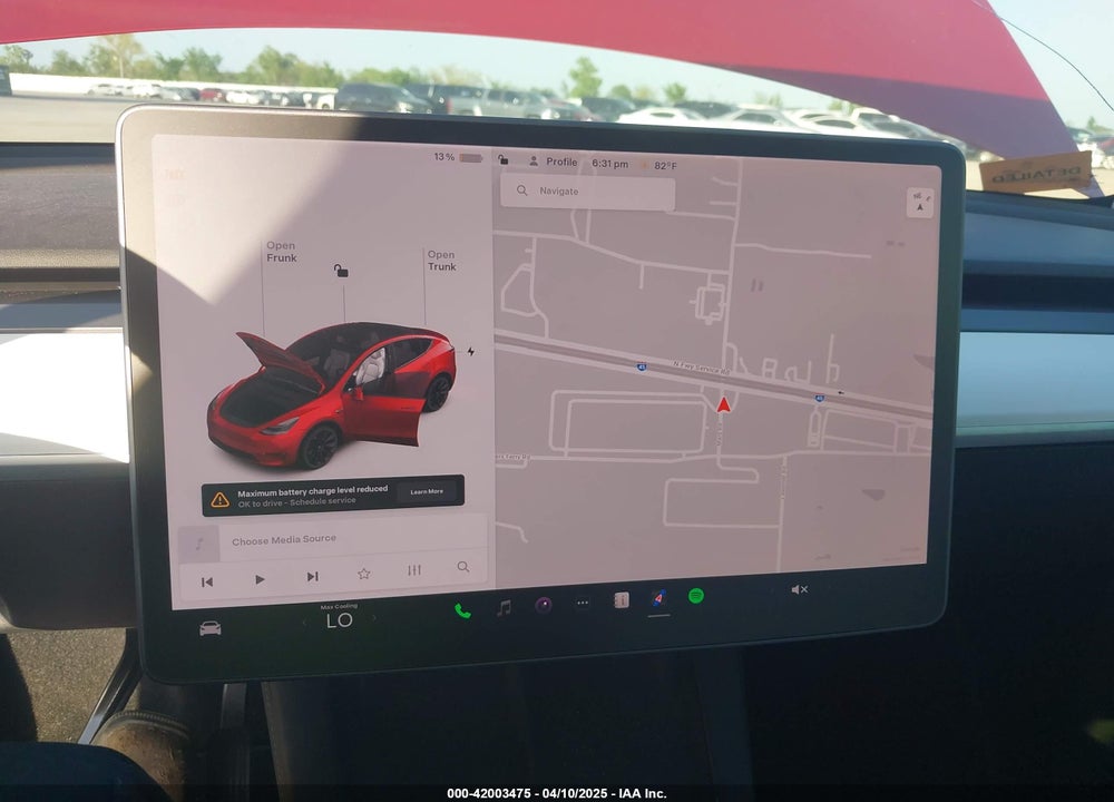 2021 TESLA MODEL Y VIN: 5YJYGDEE8MF210184