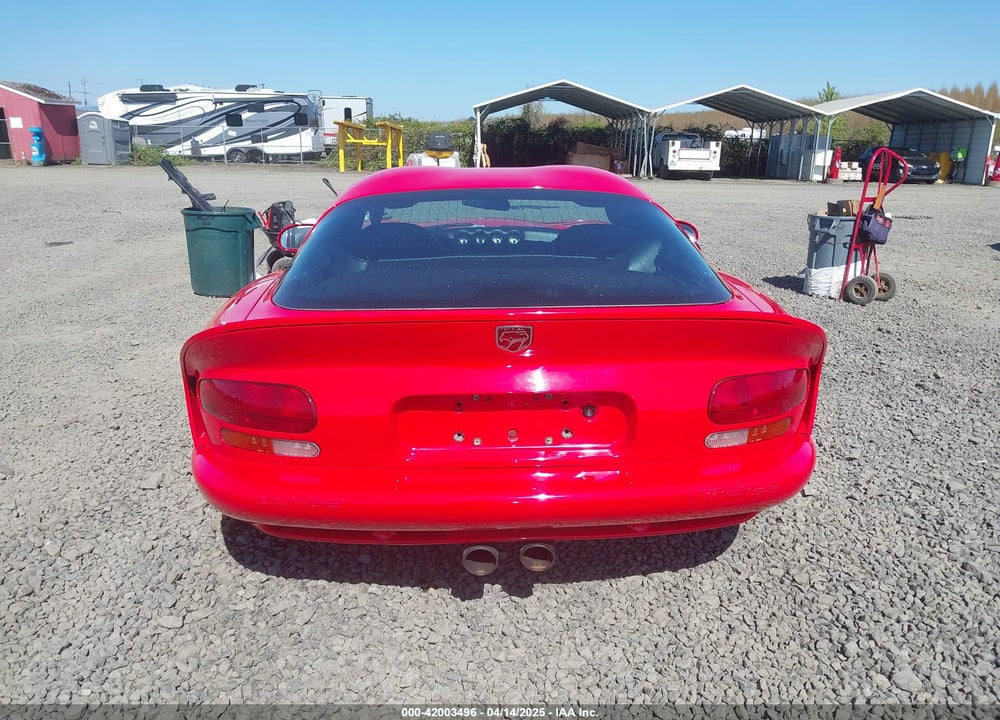 2002 DODGE VIPER GTS VIN: 1B3ER69EX2V101020