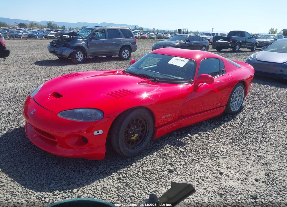 2002 DODGE VIPER GTS VIN: 1B3ER69EX2V101020