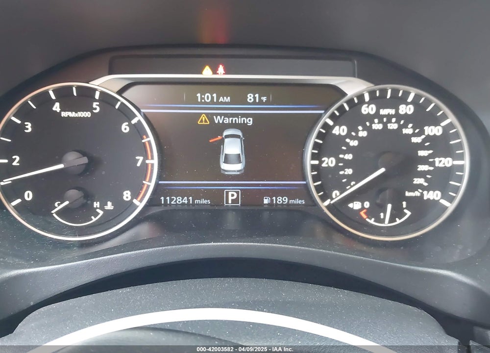 2019 NISSAN ALTIMA VIN: 1N4BL4BV0KC165604