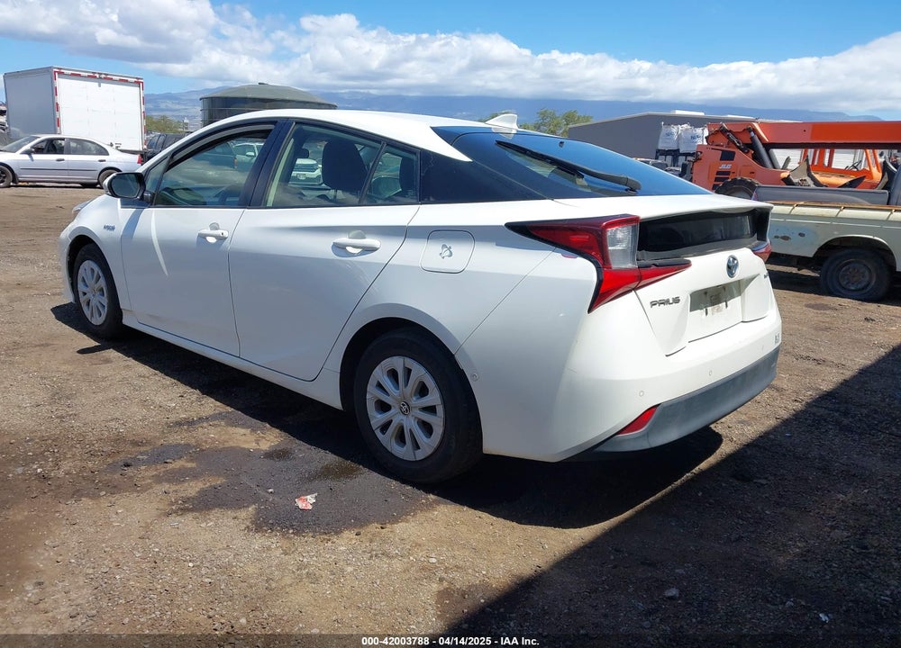 2019 TOYOTA PRIUS LE VIN: JTDKARFU3K3076981