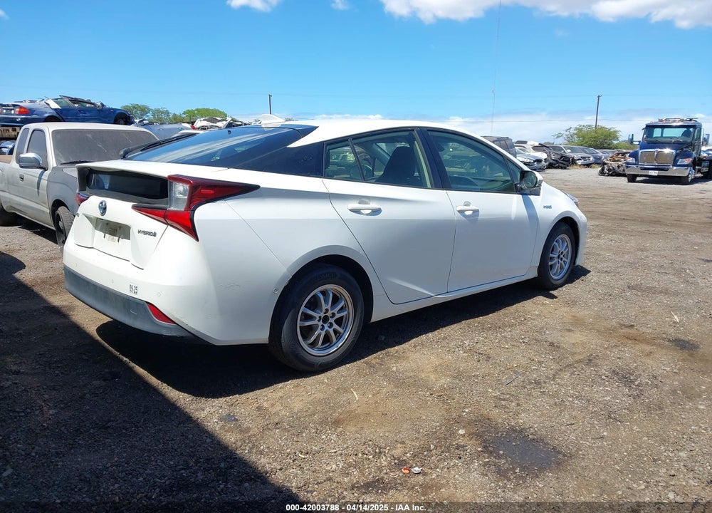 2019 TOYOTA PRIUS LE VIN: JTDKARFU3K3076981