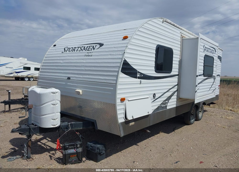 2009 K-Z INC SPORTSMEN M-251RB TRAILER VIN: 4EZTS252X94114282