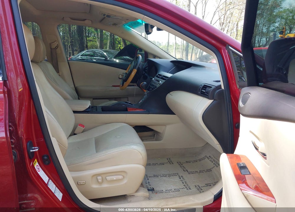 2011 LEXUS RX 350 VIN: 2T2BK1BA6BC103362