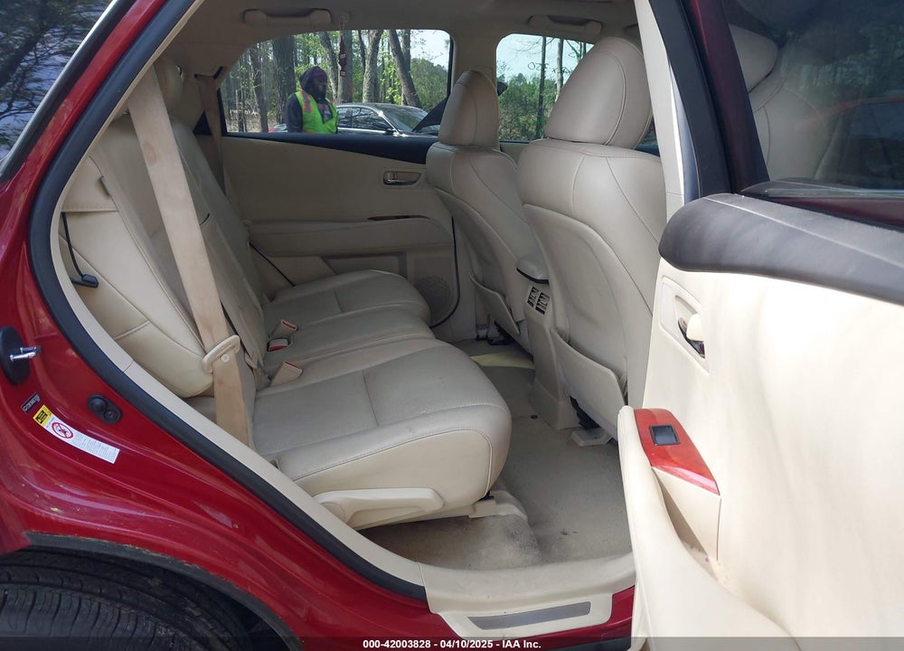 2011 LEXUS RX 350 VIN: 2T2BK1BA6BC103362