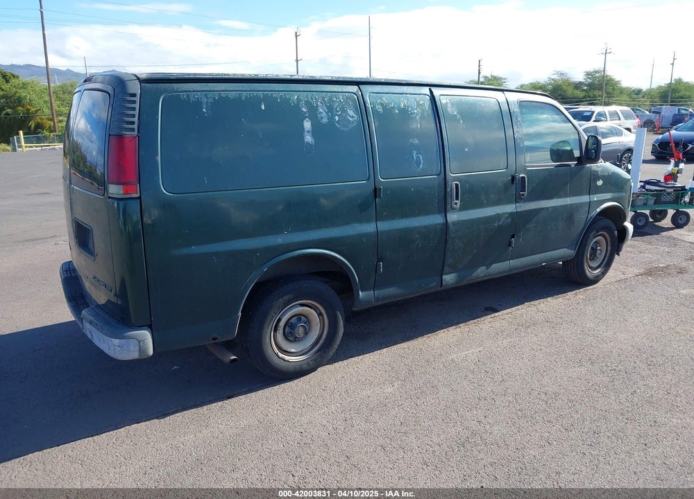 2002 CHEVROLET EXPRESS VIN: 1GCFG25W921195933
