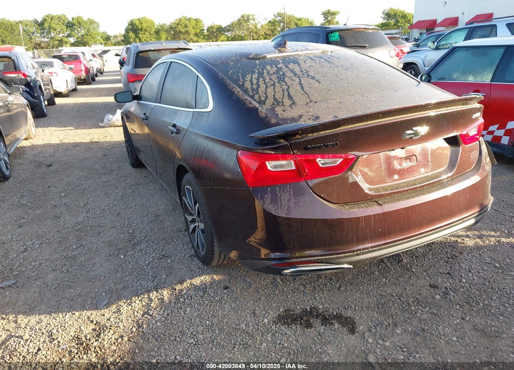 2021 CHEVROLET MALIBU FWD RS VIN: 1G1ZG5ST6MF063834