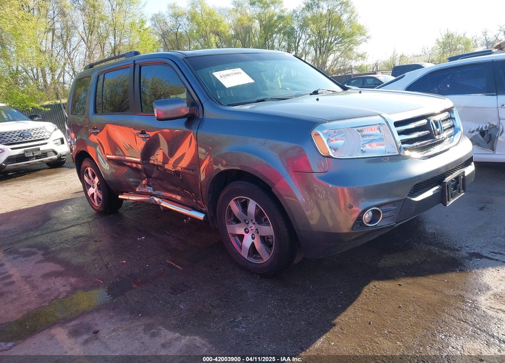 2012 HONDA PILOT TOURING VIN: 5FNYF4H91CB027886