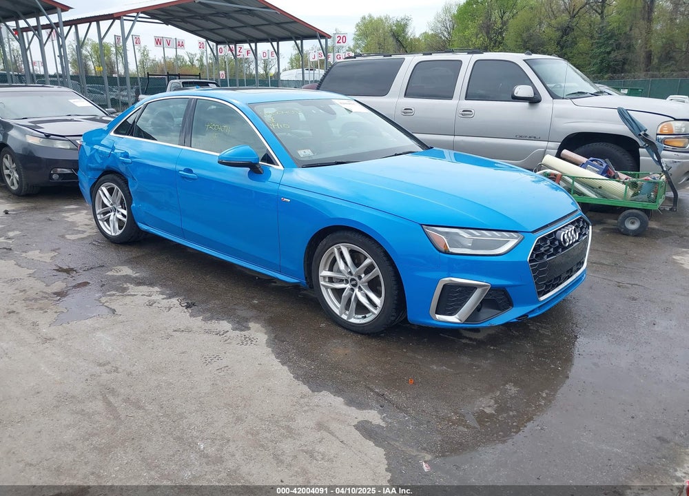 2020 AUDI A4 PREMIUM PLUS 45 TFSI QUATTRO S TRONIC VIN: WAUENAF44LN008386