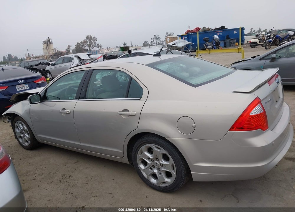 2010 FORD FUSION VIN: 3FAHP0HA1AR305042