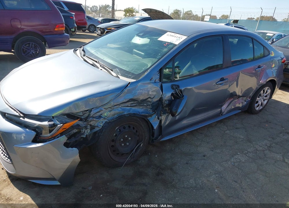 2022 TOYOTA COROLLA VIN: 5YFEPMAE1NP271519