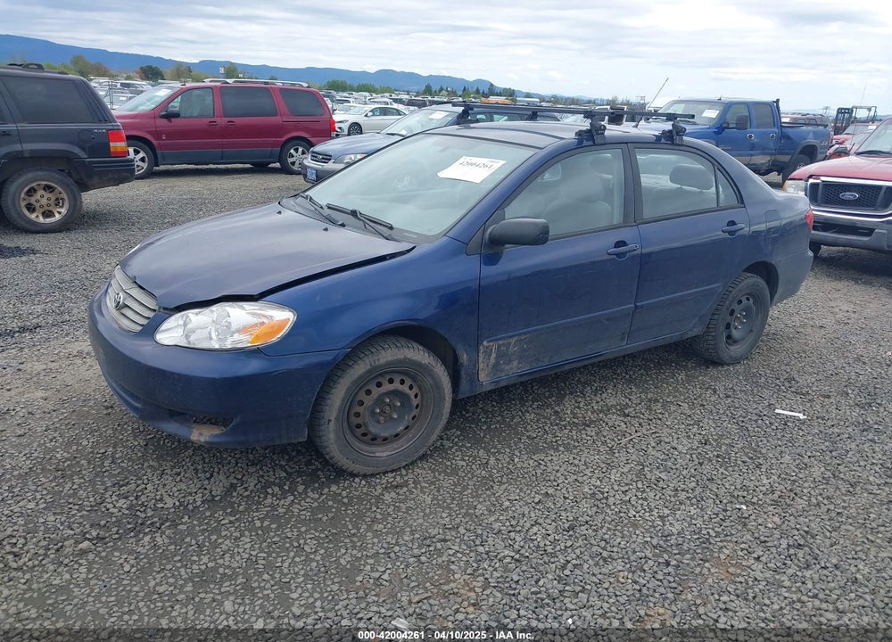 2003 TOYOTA COROLLA VIN: 2T1BR32E13C145051