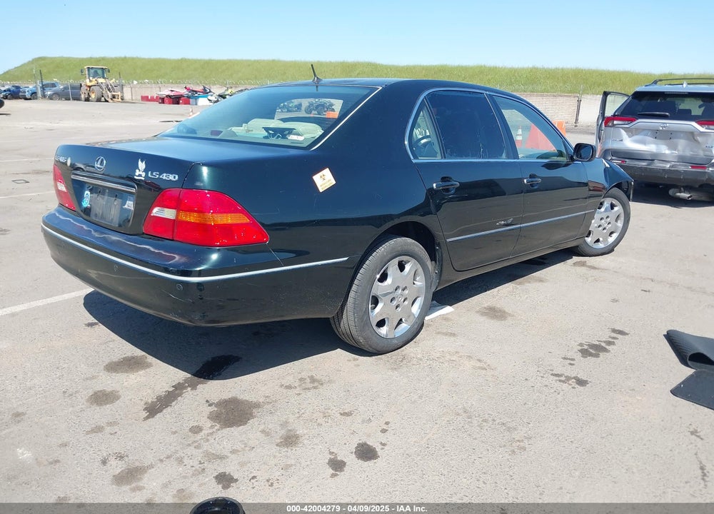 2001 LEXUS LS 430 VIN: JTHBN30F810045610