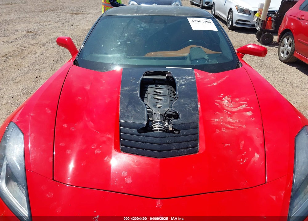 2014 CHEVROLET CORVETTE STINGRAY VIN: 1G1YM2D70E5106770