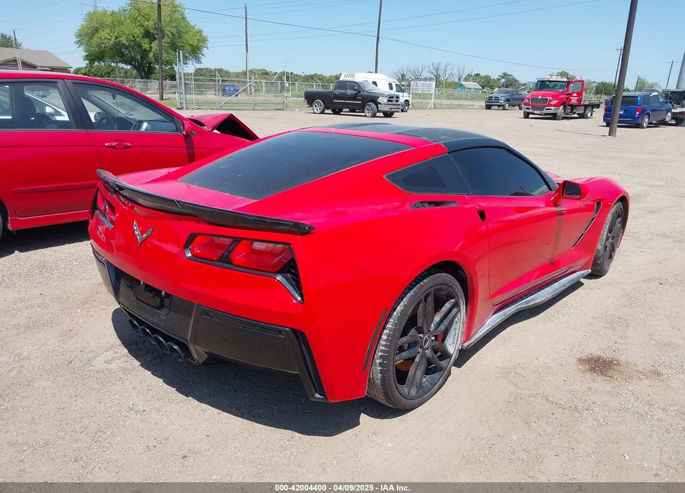 2014 CHEVROLET CORVETTE STINGRAY VIN: 1G1YM2D70E5106770