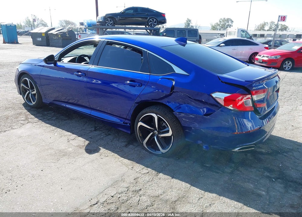 2020 HONDA ACCORD VIN: 1HGCV1F30LA073360