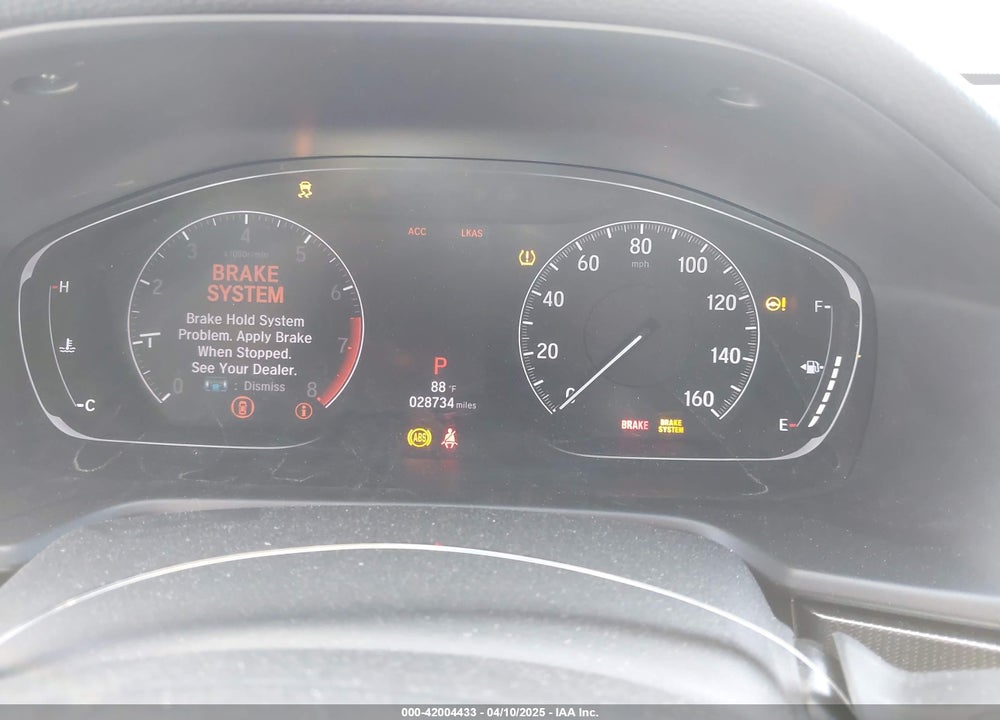 2020 HONDA ACCORD VIN: 1HGCV1F30LA073360