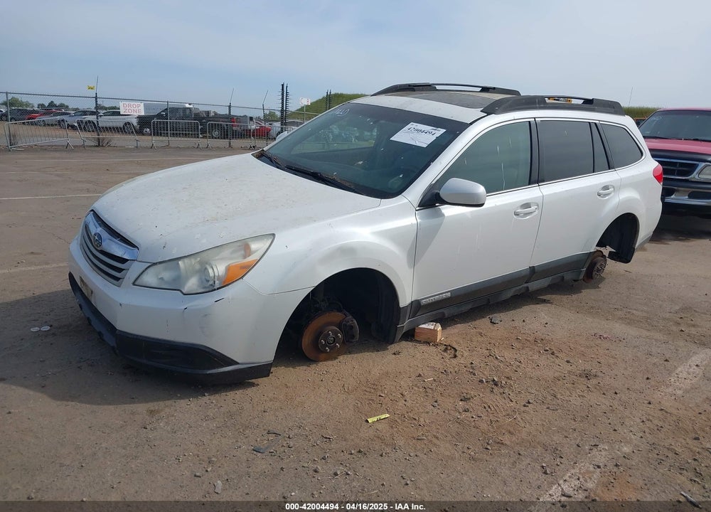2012 SUBARU OUTBACK 2.5I LIMITED VIN: 4S4BRBKC3C3207658