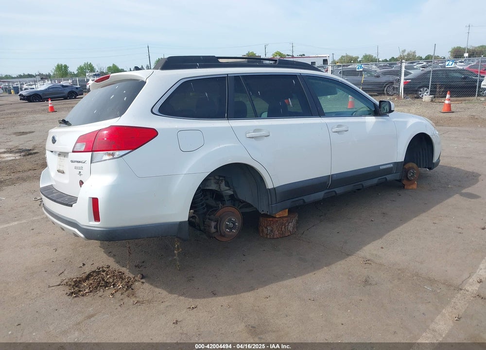 2012 SUBARU OUTBACK 2.5I LIMITED VIN: 4S4BRBKC3C3207658