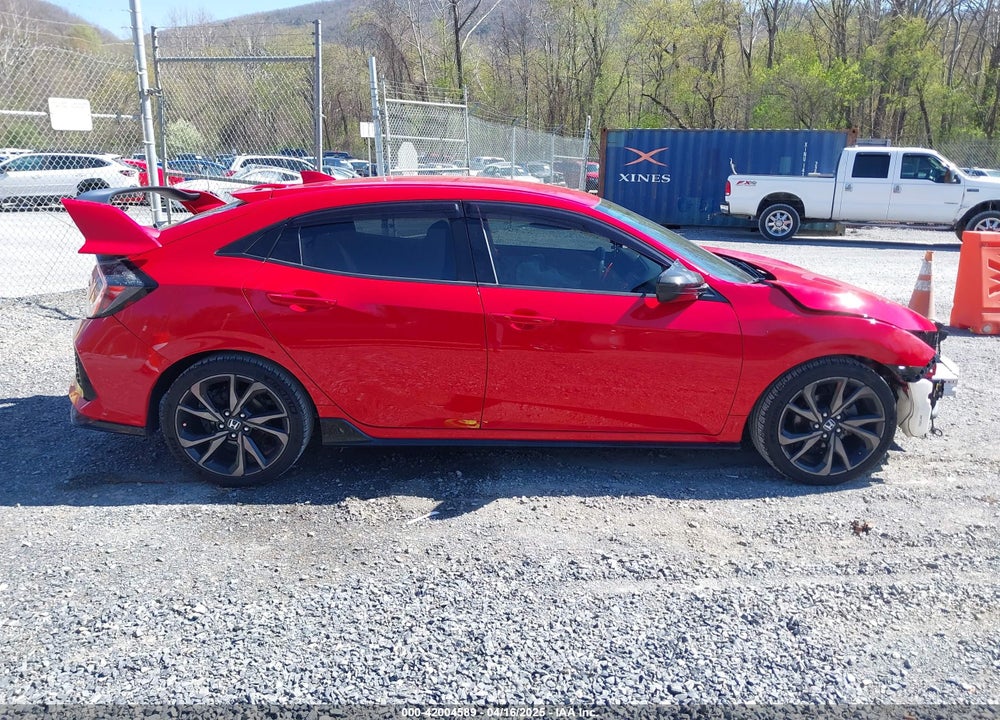 2017 HONDA CIVIC VIN: SHHFK7H41HU204628