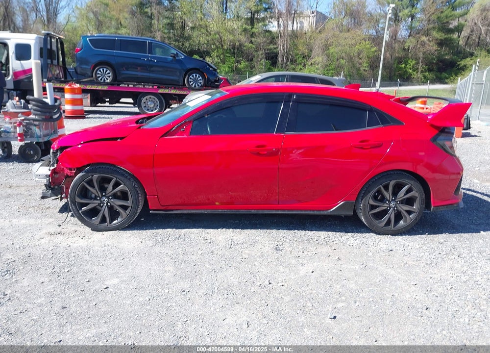2017 HONDA CIVIC VIN: SHHFK7H41HU204628