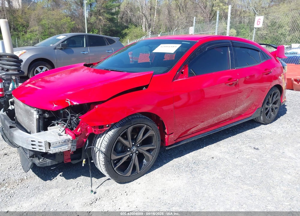 2017 HONDA CIVIC VIN: SHHFK7H41HU204628