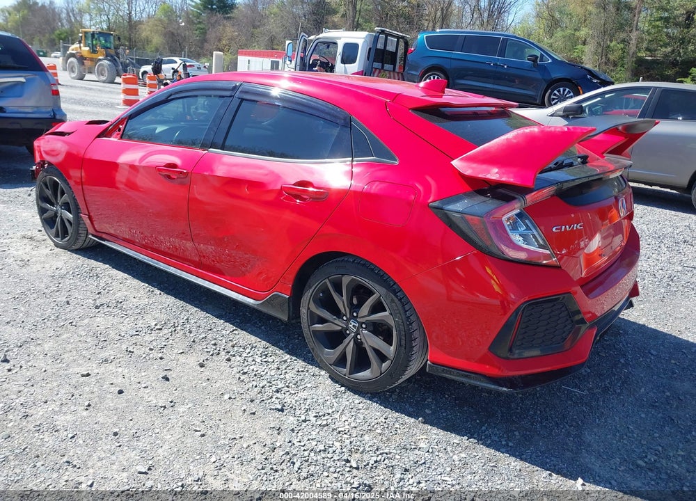 2017 HONDA CIVIC VIN: SHHFK7H41HU204628