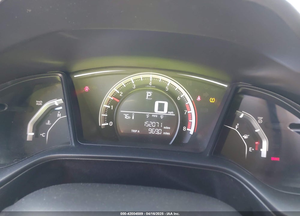 2017 HONDA CIVIC VIN: SHHFK7H41HU204628