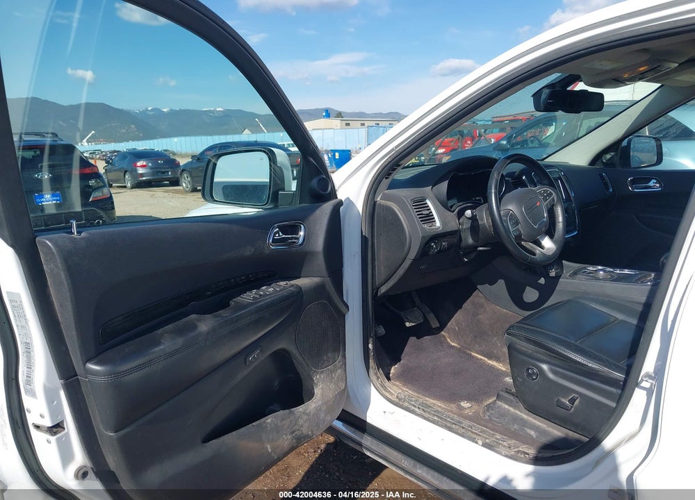 2016 DODGE DURANGO VIN: 1C4RDJDG7GC477302