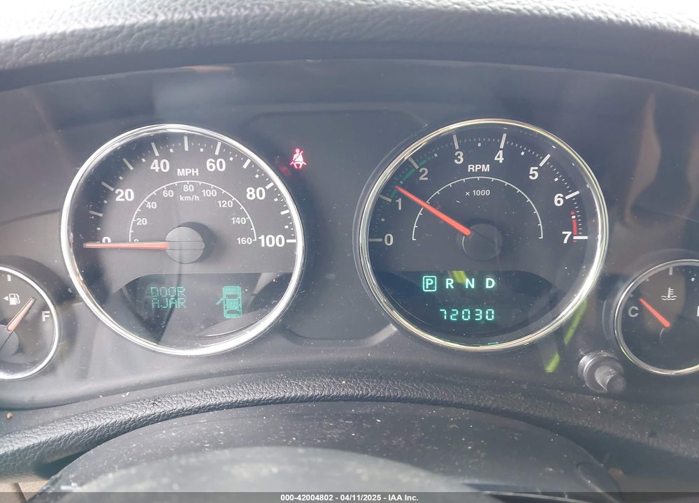 2012 JEEP WRANGLER / VIN: 1C4AJWBG1CL103607
