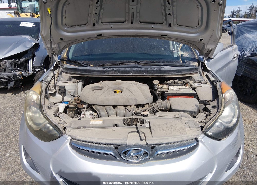2011 HYUNDAI ELANTRA VIN: 5NPDH4AE6BH016351