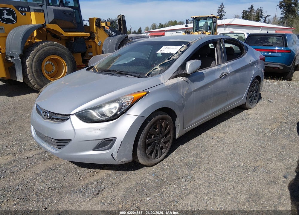 2011 HYUNDAI ELANTRA VIN: 5NPDH4AE6BH016351